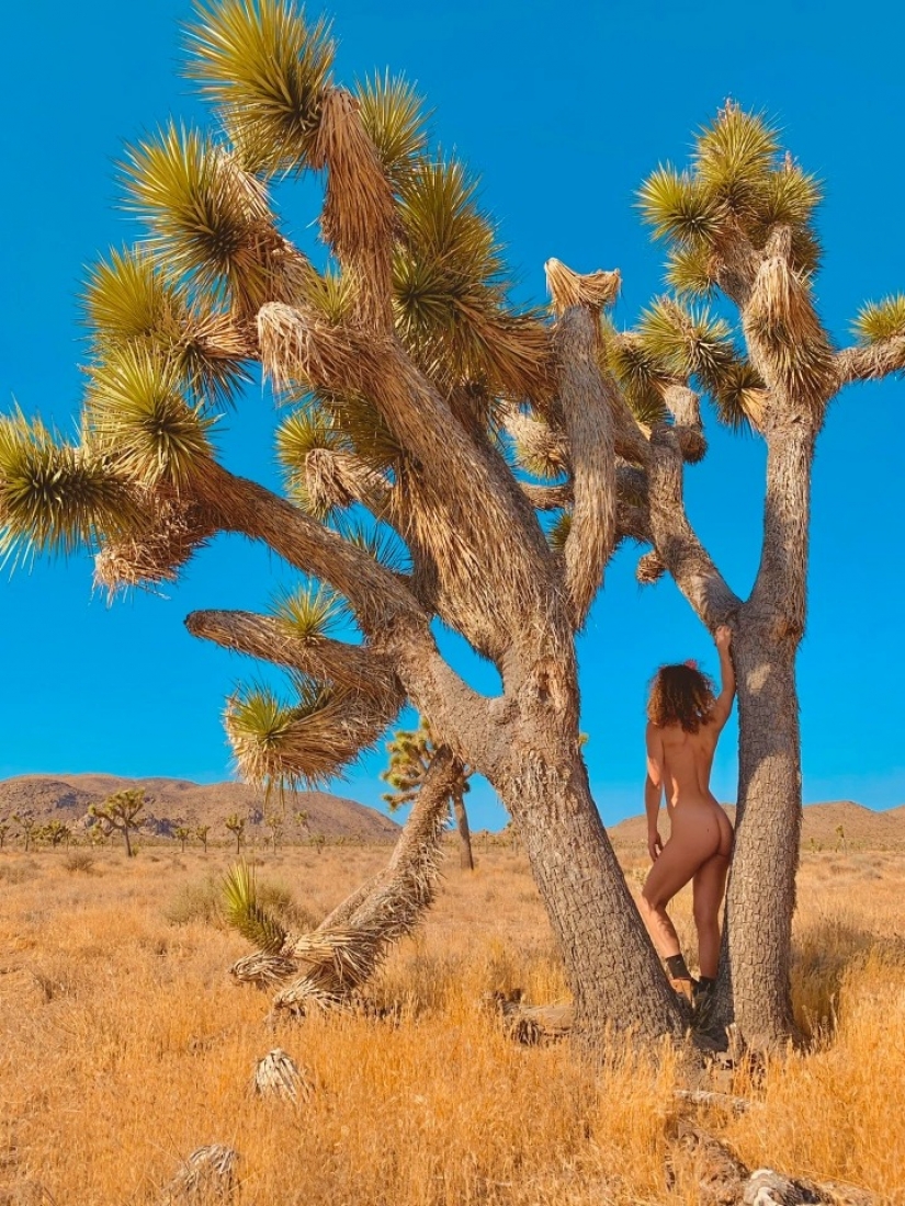 Without clothes and without complexes: why a young mother from Los Angeles prefers to go naked