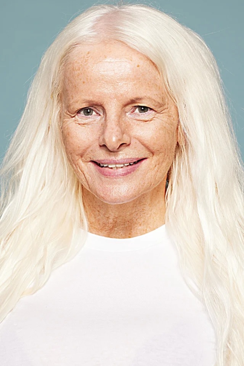 Without embellishment: four British women ventured to be photographed without makeup
