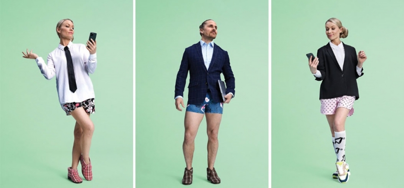 Without pants: a brand from Canada has presented its own version of clothing for working from home