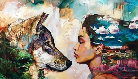 Young professional artist Dimitra Milan and its extraordinary pictures