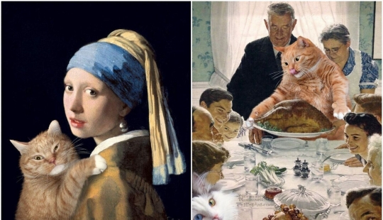 Zaratustra-gato de San Petersburgo, que se convirtió en parte de las obras maestras del arte mundial