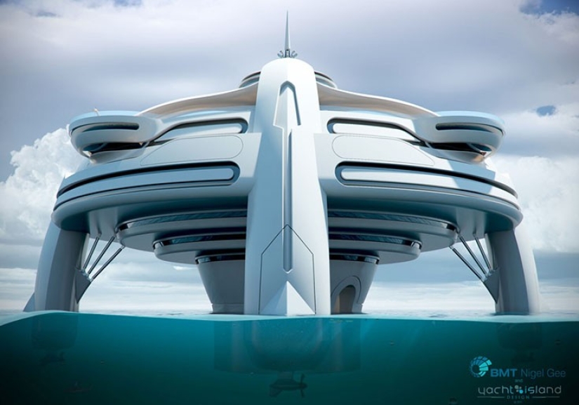 10 amazing "superyachts" of the future