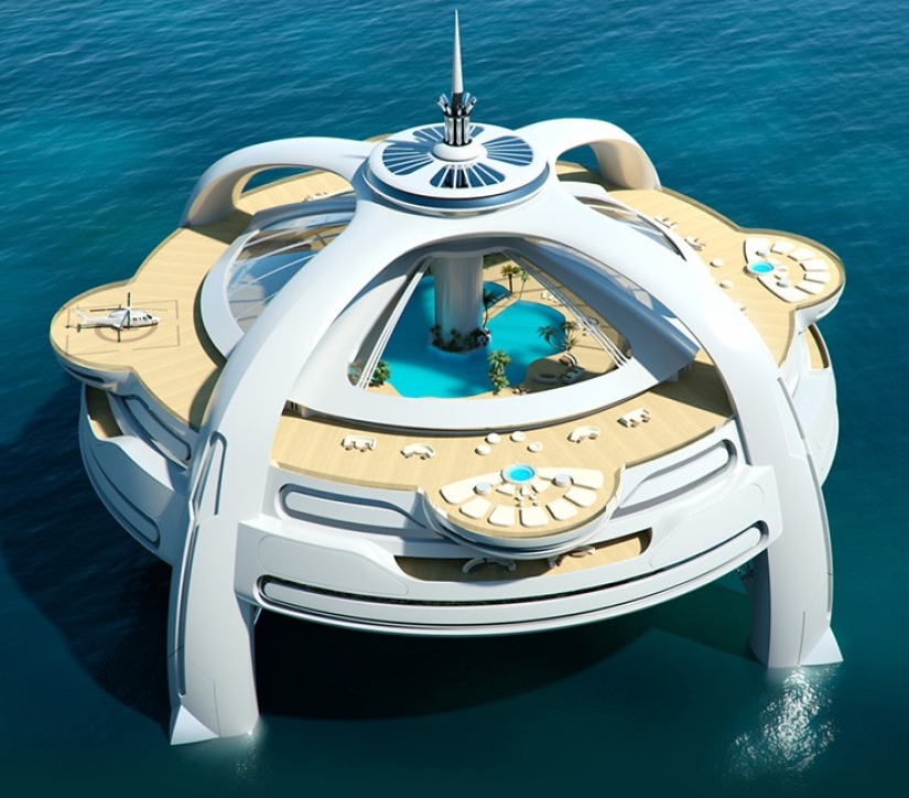 10 amazing "superyachts" of the future