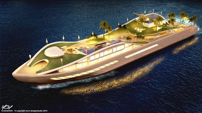 10 amazing "superyachts" of the future