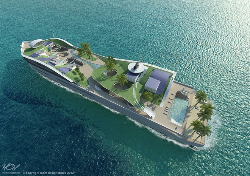 10 amazing "superyachts" of the future