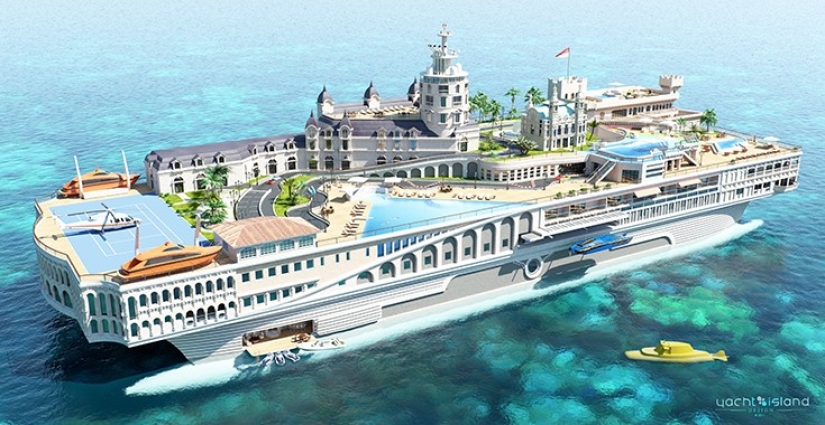 10 amazing "superyachts" of the future