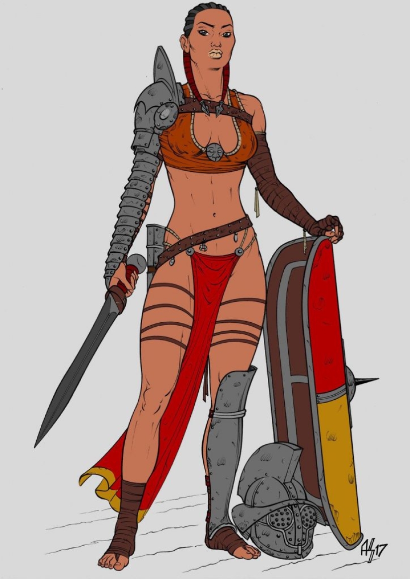 10 datos más interesantes sobre las mujeres gladiadoras