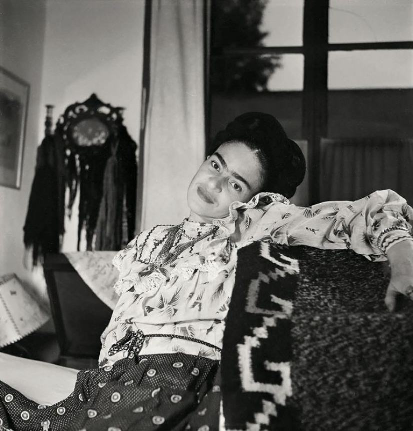10 rare photos of Frida Kahlo in the last years of her life