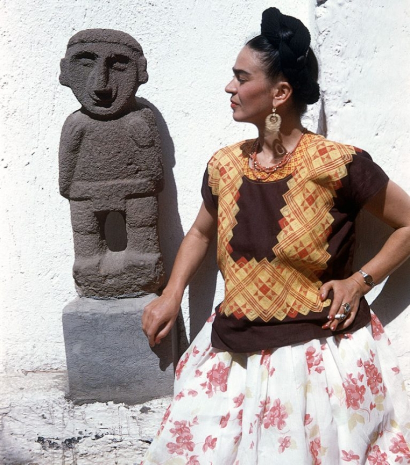 10 rare photos of Frida Kahlo in the last years of her life