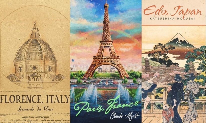 10 tourist posters that famous artists could draw