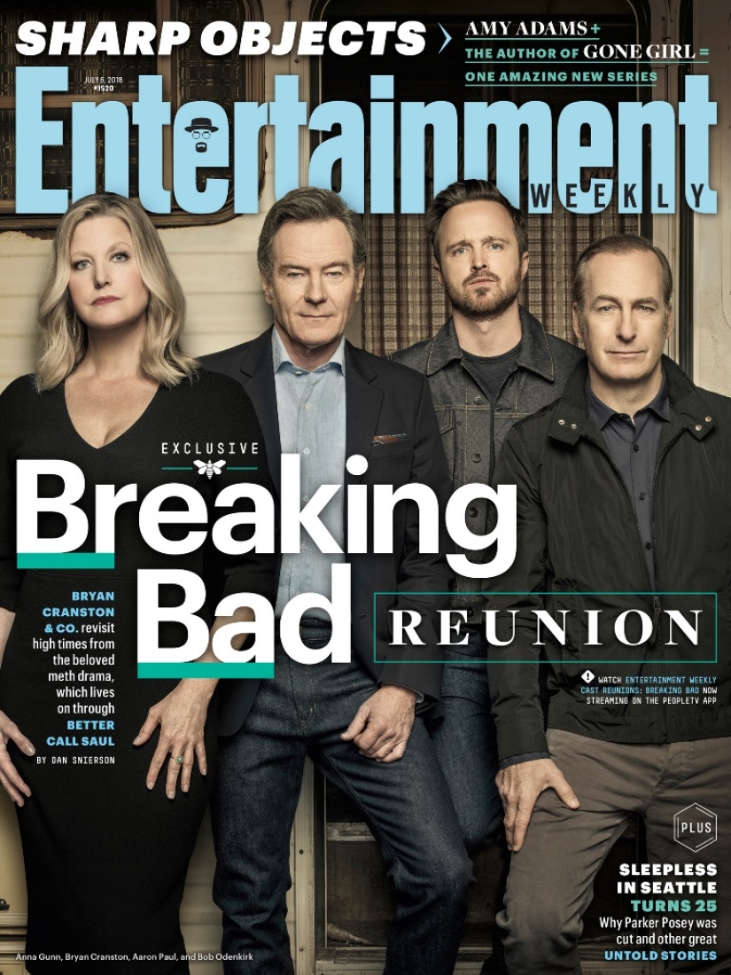10 years later: the actors of the cult TV series "Breaking Bad" reunited for a stunning photo shoot