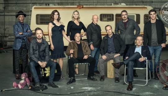 10 years later: the actors of the cult TV series "Breaking Bad" reunited for a stunning photo shoot