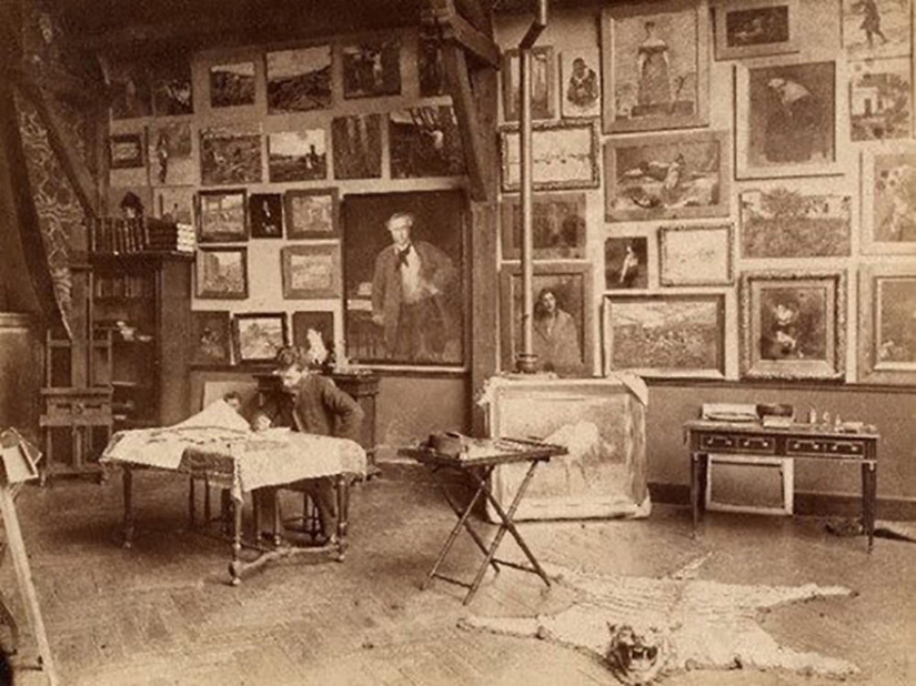 100 famous artists and their workshops