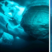 11 raras e impresionantes fotos de un iceberg en Groenlandia del fotógrafo Tobias Friedrich