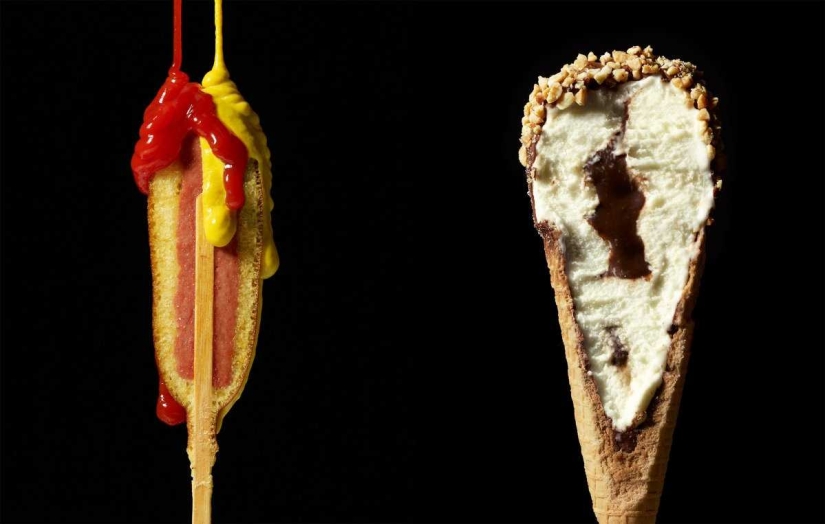 12 crazy photos of food cut in half