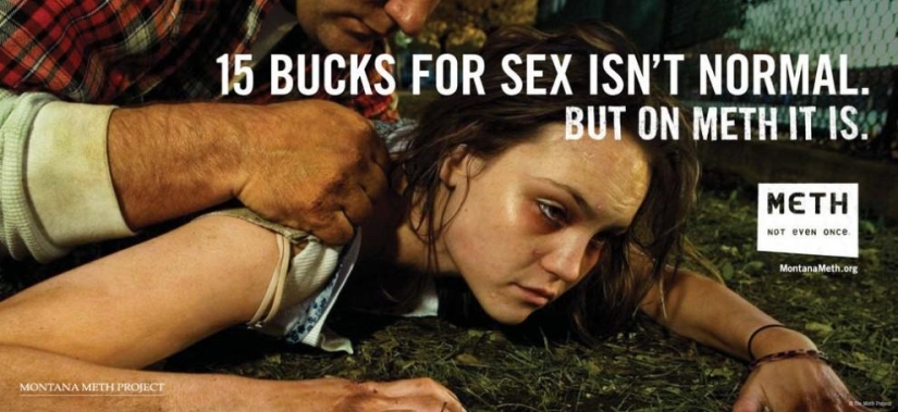 15 ejemplos vívidos de publicidad social contra la prostitución