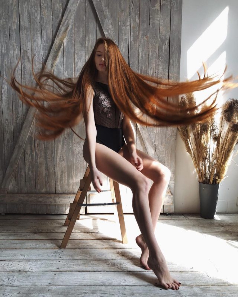 15 fotos de "Rapunzel rusa" de Anastasia Sidorova