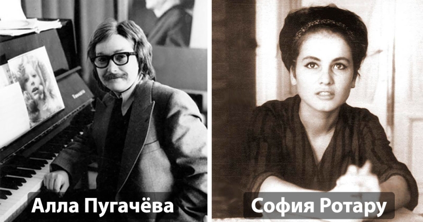 15 fotos inesperadas de celebridades rusas, donde es difícil reconocerlas
