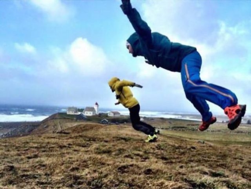 15 fotos que prueban que el viento tiene sentido del humor