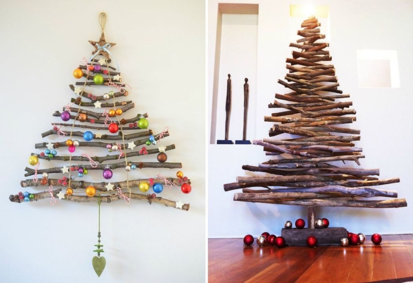 15 ideas for a creative Christmas tree