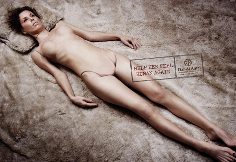 15 vivid examples of social advertising against prostitution