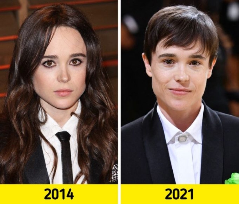 16 celebrities who have changed beyond recognition over the past decade