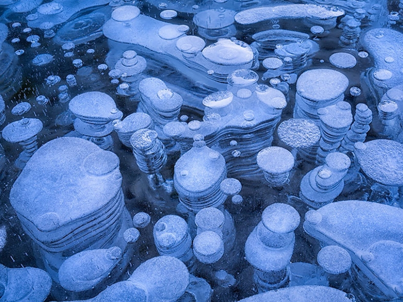 16 Frozen Ponds That Look Like Fine Art