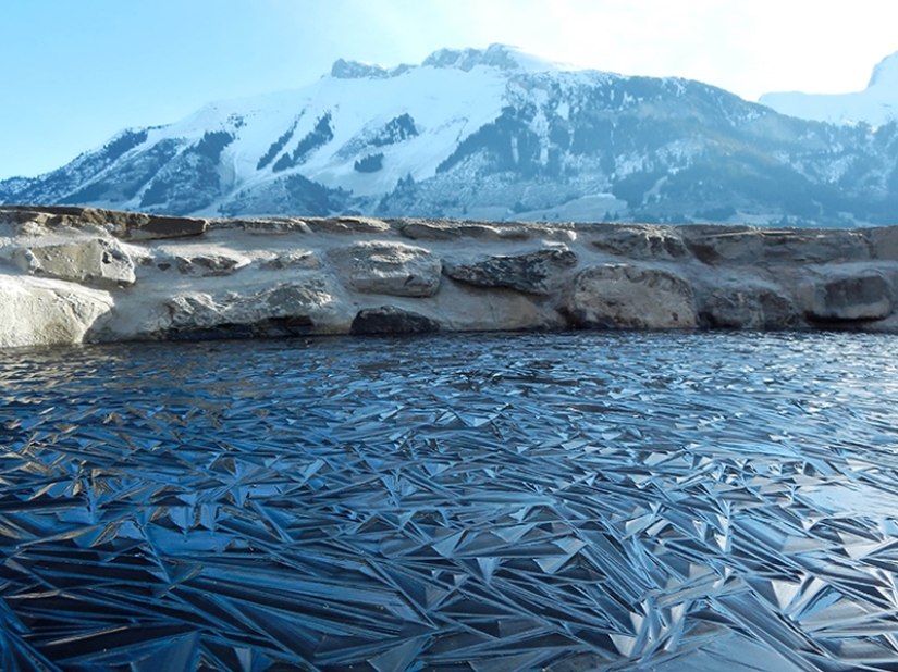 16 Frozen Ponds That Look Like Fine Art