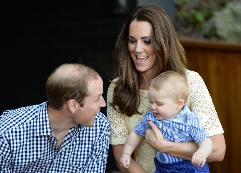 16 photos of Kate Middleton, in which an ordinary mother recognizes herself