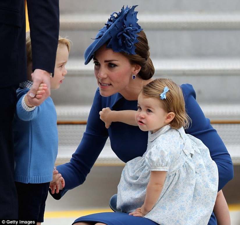 16 photos of Kate Middleton, in which an ordinary mother recognizes herself