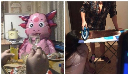 18 photos in which something strange is going on