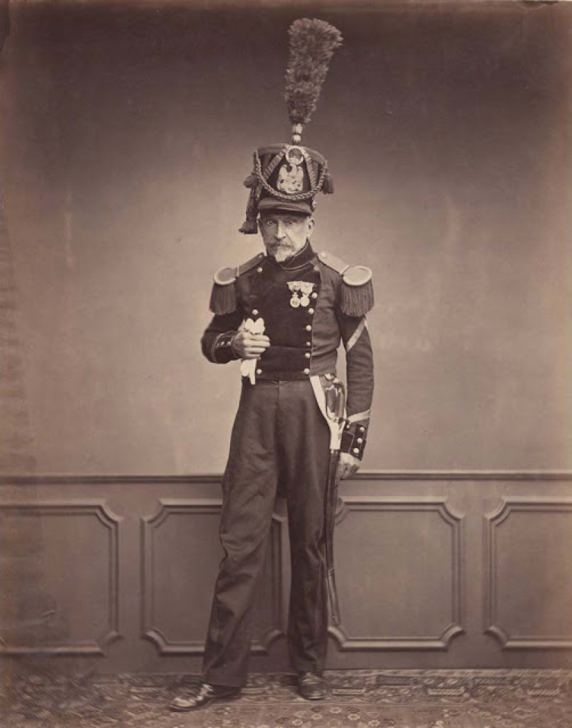 1858: portraits of the last surviving veterans of the Napoleonic Wars