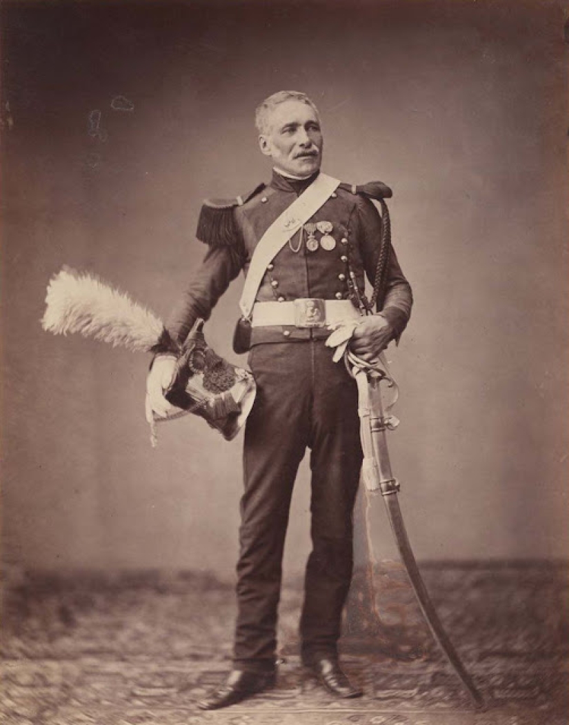 1858: retratos de los últimos veteranos supervivientes de las Guerras Napoleónicas