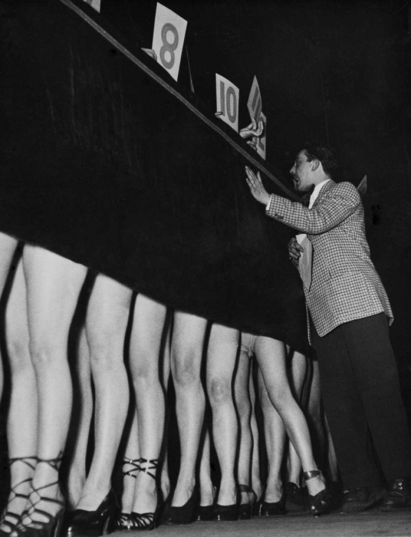 1930-1953: concursos para los tobillos de mujer más bellos