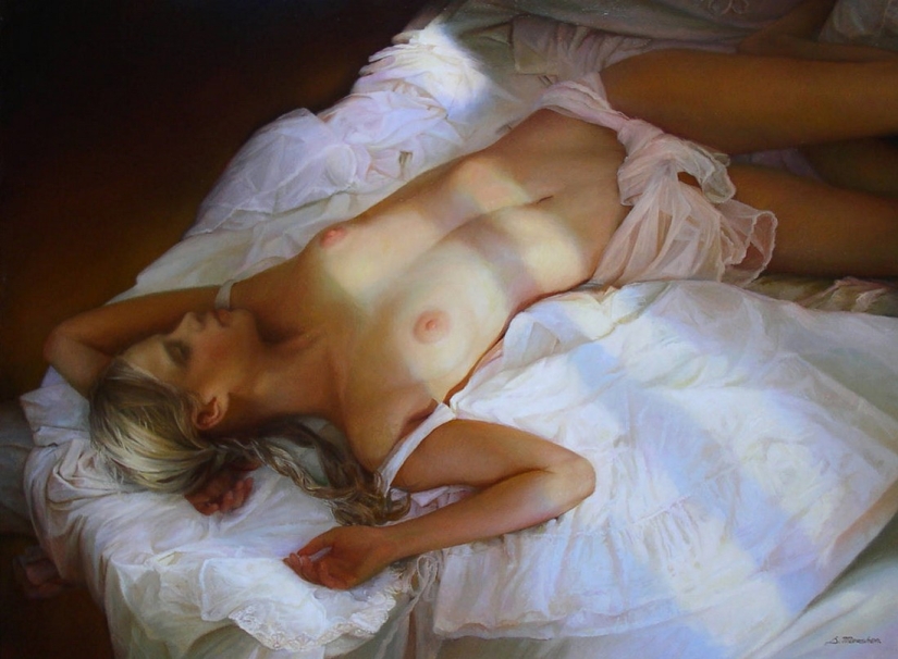 20 amazingly realistic paintings that celebrate female beauty and charm