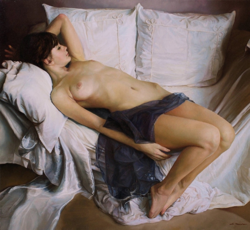 20 amazingly realistic paintings celebrating female beauty and charm