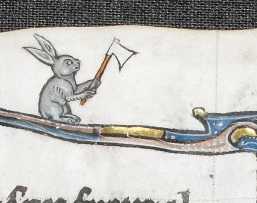 20 conejos asesinos de los libros medievales: ¿por qué estos animales fueron pintados como el mal