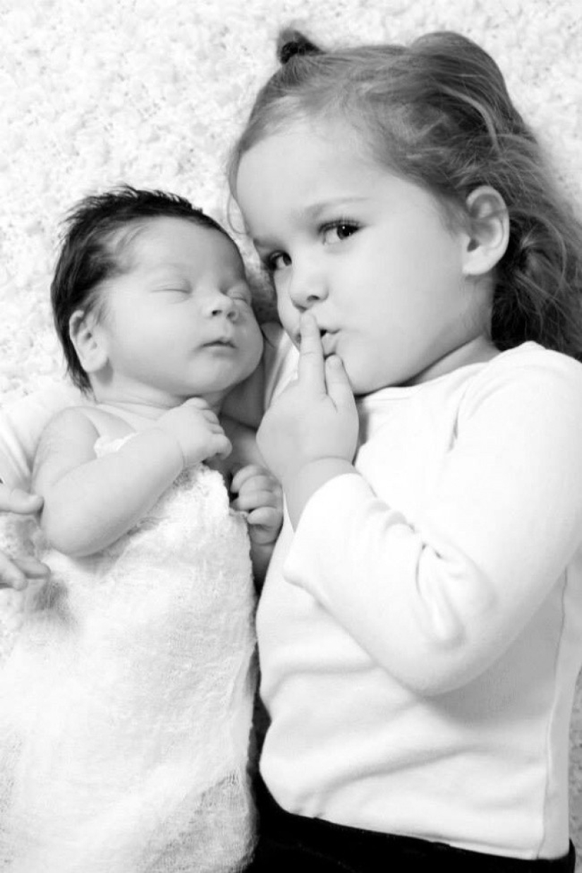 20 fotos sobre lo feliz que es tener hermanos y hermanas