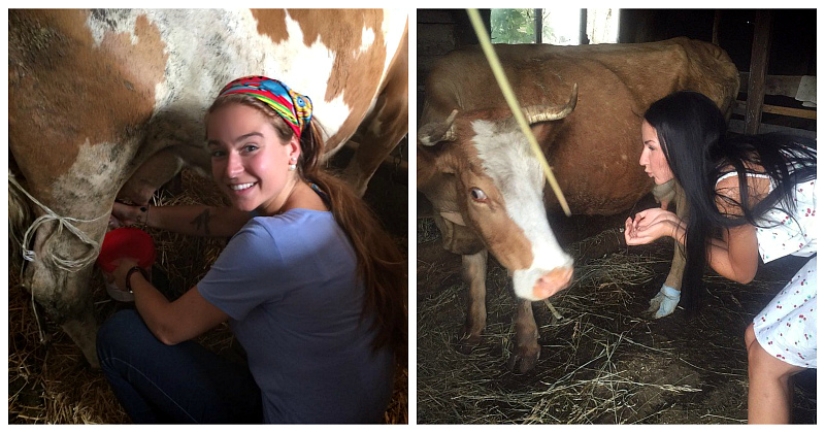 20 rural milkmaids from Instagram, with whom you will definitely fall in love