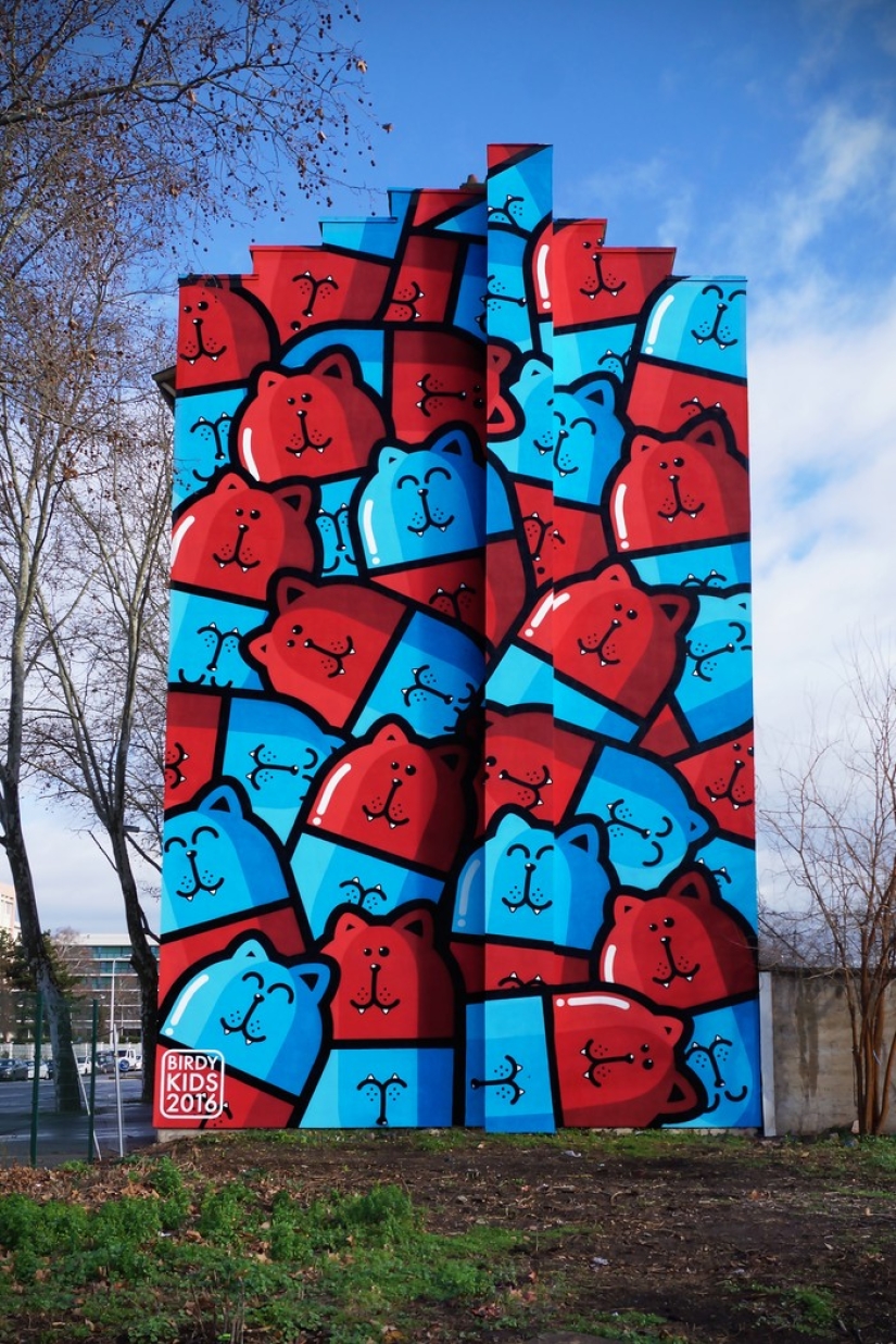 20 street art works on the verge of art and hooliganism