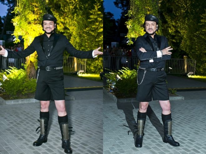 20 trajes ridículos usados por Philip Kirkorov, y nos avergonzamos de ellos