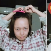 20 transformaciones increíbles: una mujer china se convierte en estrellas con la ayuda de maquillaje