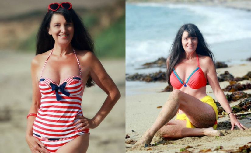 "20-year-olds turn around after me": the oldest glamorous model in the UK is 67 years old