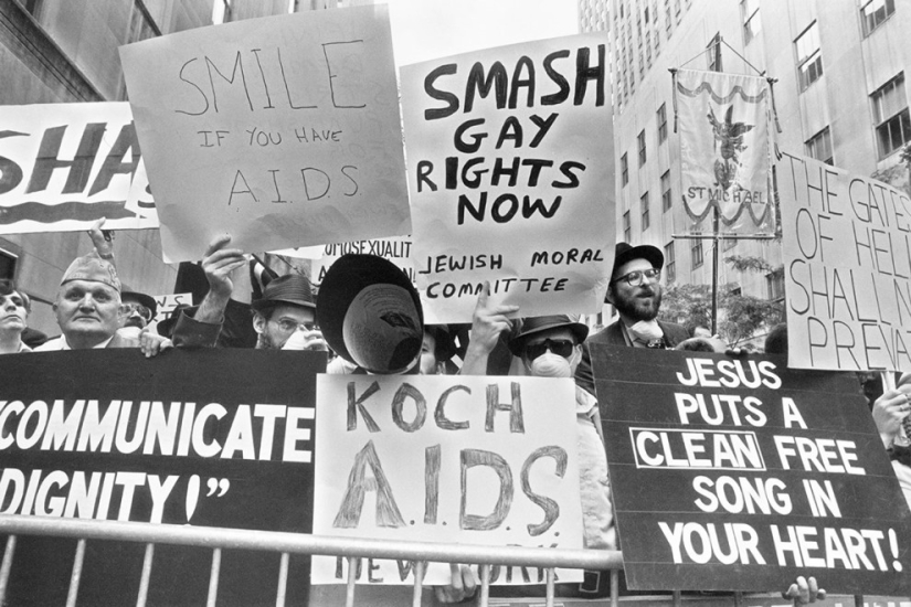 21 fotos aterradoras de los años 80, cuando el mundo se enteró del SIDA