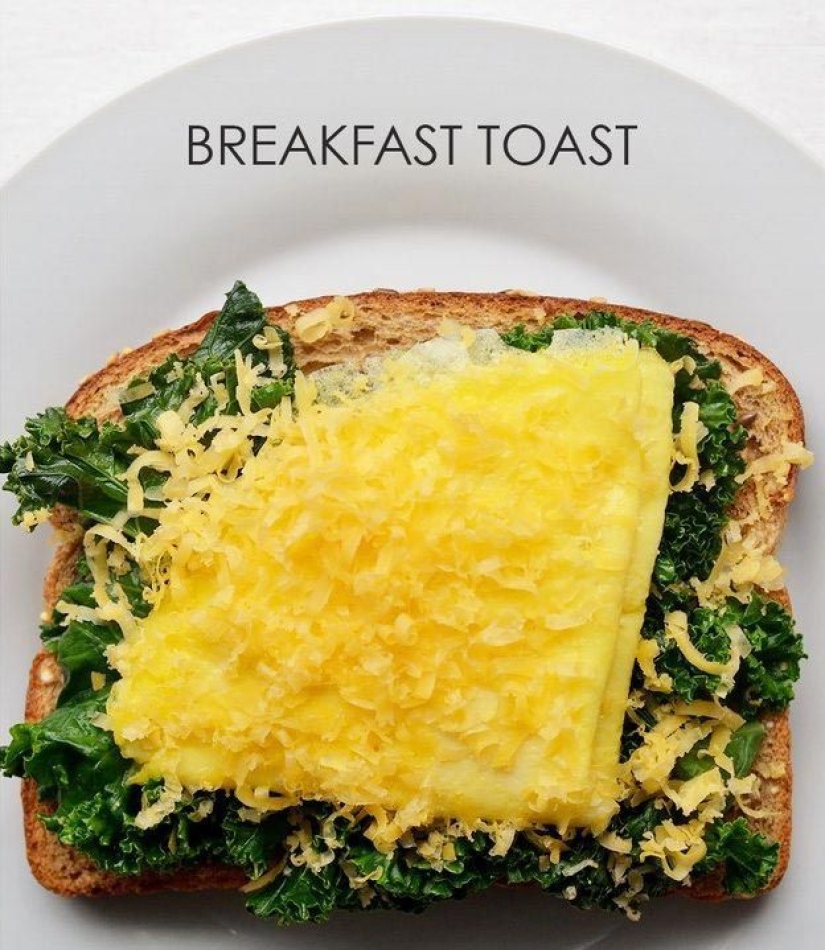 21 options for making unusual toasts for breakfast