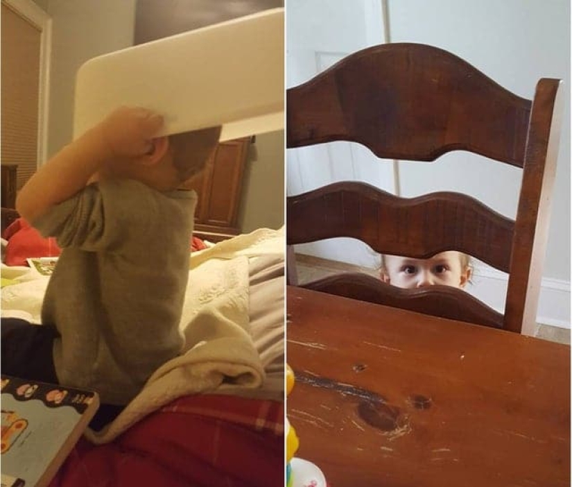 22 funny photos that are familiar to any parent
