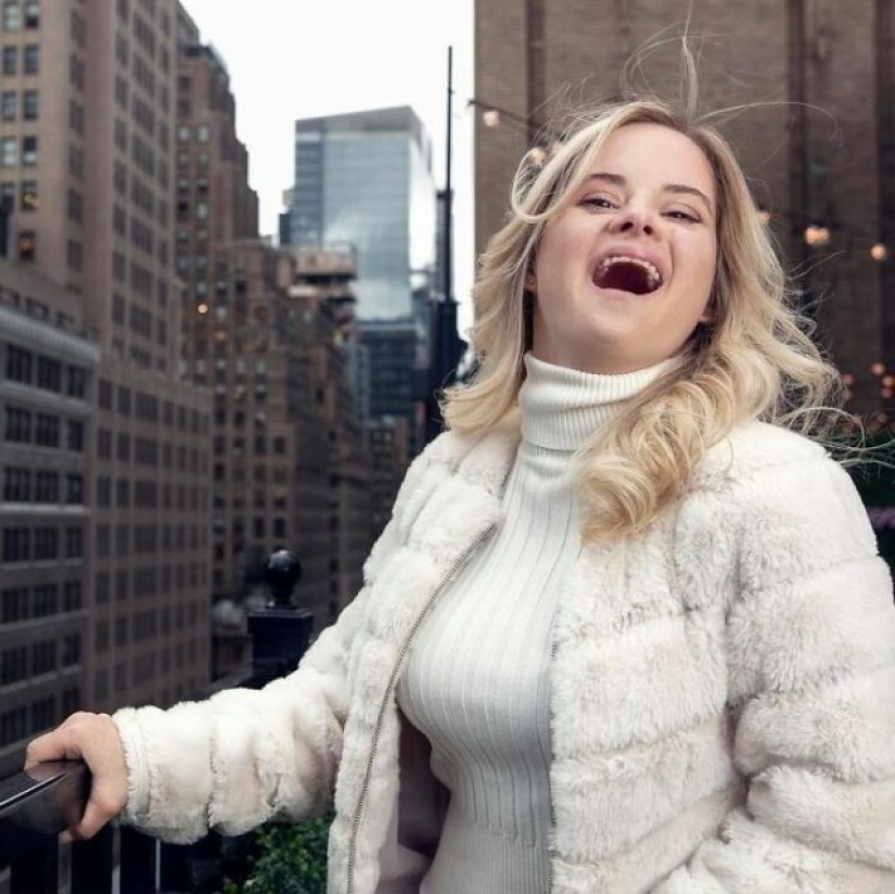 24-year-old model fulfilled her dream of becoming the first Victoria's Secret model with Down syndrome