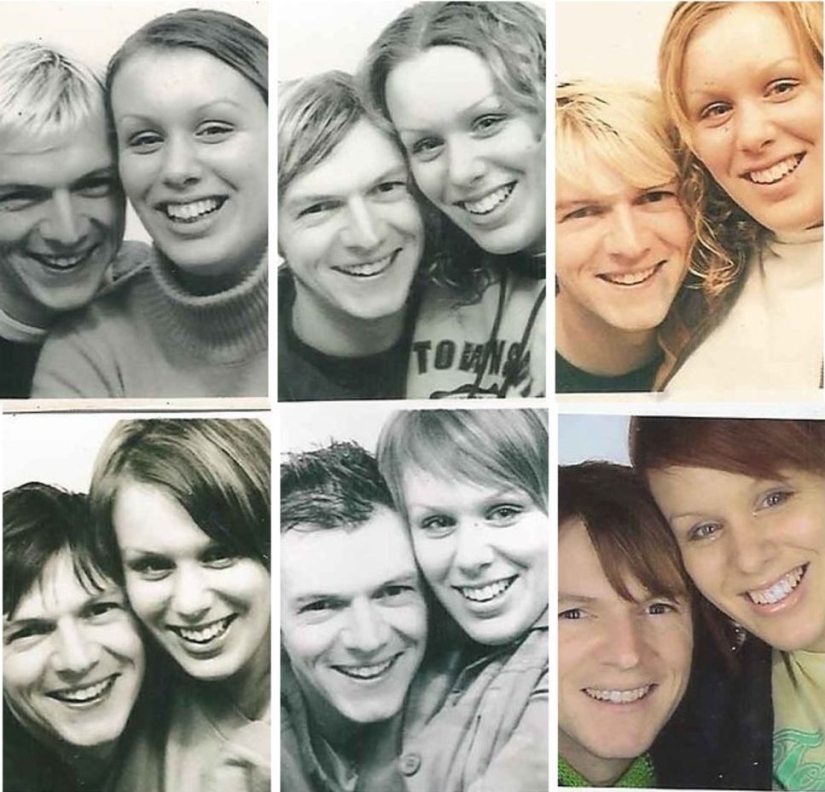 25 fotos de personas al estilo de "entonces y ahora", cuyas relaciones han pasado la prueba del tiempo