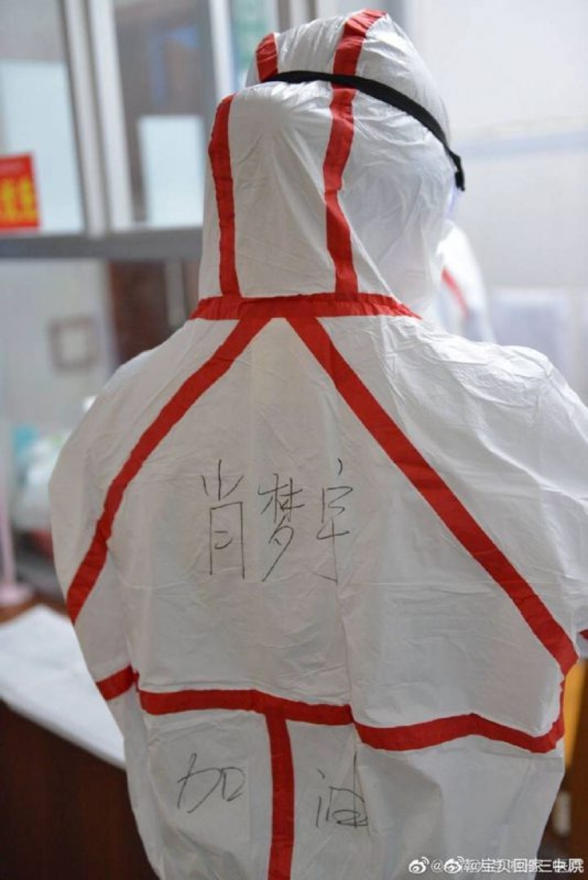 25 photos about the everyday life of medical staff in Wuhan infected with coronavirus