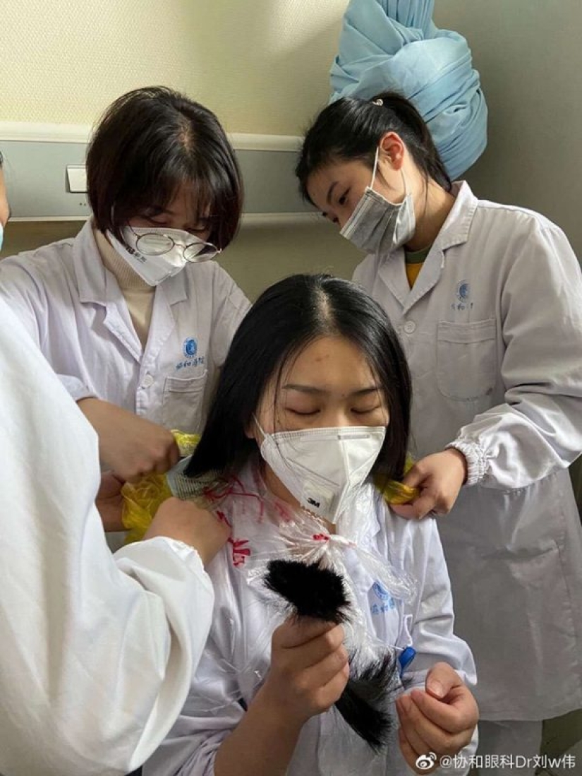 25 photos about the everyday life of medical staff in Wuhan infected with coronavirus